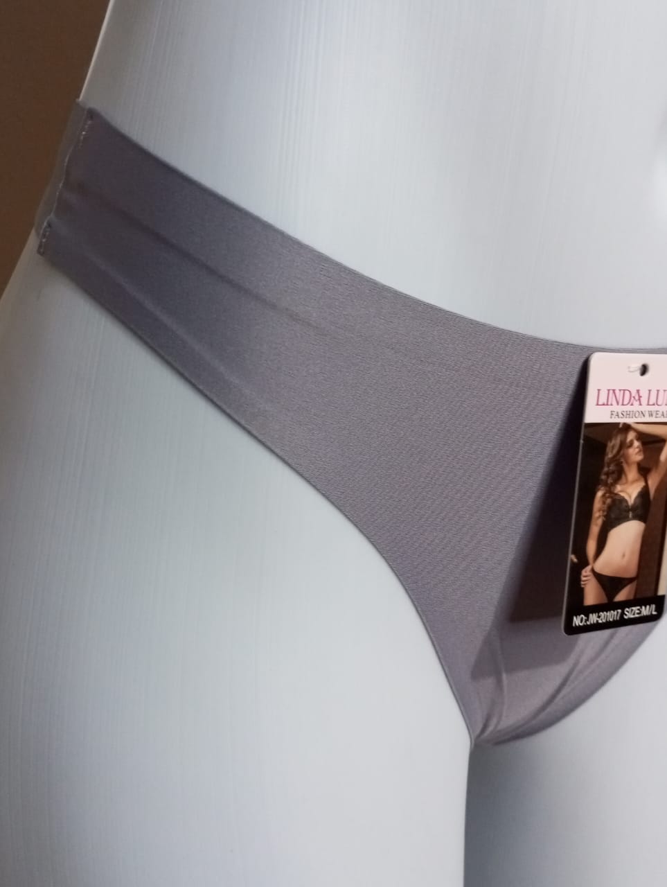 Conjunto lencería sin costura con tiras bordadas push up – T. 38/85 (C) + M/L - Imagen 4
