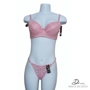 Conjunto lencería con costura reforzada push up – T. 42/95 (B) + XL